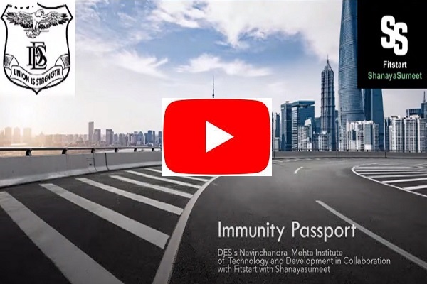 Immunity Passport session at DES NMITD & JSKBS